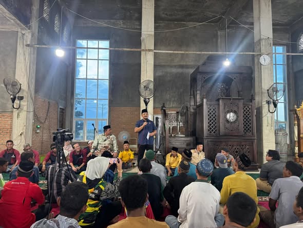 Bupati Aceh Tamiang Hadiri Bakti Sosial DMDI dan Artha Graha Peduli di Huntara Opak